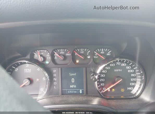2GCVKNEC5K1146126 2019 CHEVROLET SILVERADO Серебряный Вид задних сидений