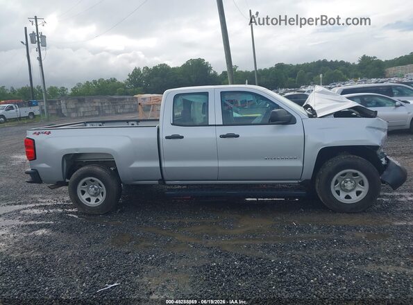 2GCVKNEC5K1146126 2019 CHEVROLET SILVERADO Серебряный Вид задней части салона