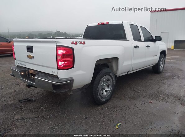 2GCVKNEC6K1105018 2019 CHEVROLET SILVERADO White Задня права чверть