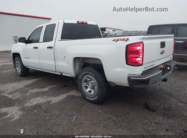 2GCVKNEC6K1105018 2019 CHEVROLET SILVERADO White Задня ліва чверть