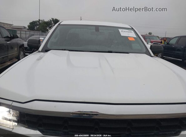 2GCVKNEC6K1105018 2019 CHEVROLET SILVERADO White Вид спереду