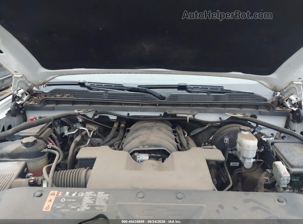 2GCVKNEC6K1105018 2019 CHEVROLET SILVERADO White Вид ззаду