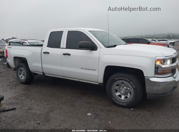 2GCVKNEC6K1105018 2019 CHEVROLET SILVERADO White Вид задньої частини салону