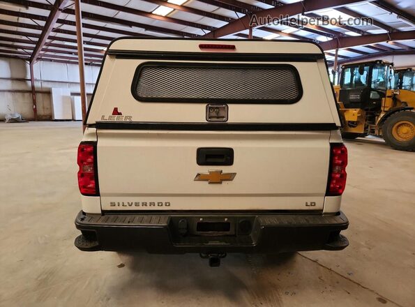 2GCVKNEC8K1191724 2019 CHEVROLET SILVERADO White Vista trasera