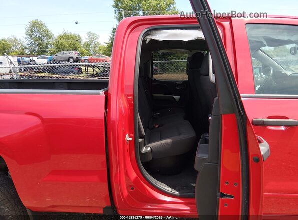 2GCVKPEC0K1125289 2019 CHEVROLET SILVERADO Red Widok naklejki z numerem VIN