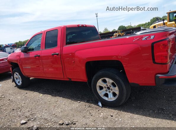 2GCVKPEC0K1125289 2019 CHEVROLET SILVERADO Red Widok wnętrza 360 stopni