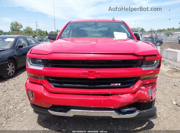 2GCVKPEC0K1125289 2019 CHEVROLET SILVERADO Red Widok zestawu wskaźników