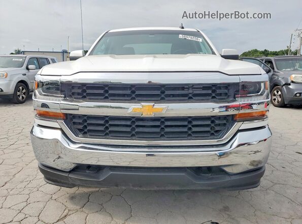 2GCVKPEC0K1176887 2019 CHEVROLET SILVERADO Белый Вид спереди