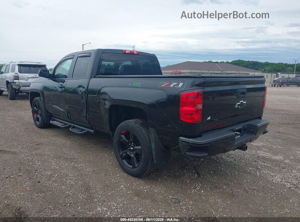 2GCVKPEC0K1214442 2019 CHEVROLET SILVERADO Black უკანა მარცხენა