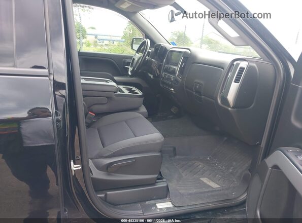 2GCVKPEC0K1214442 2019 CHEVROLET SILVERADO Black წინა სალონის ხედი