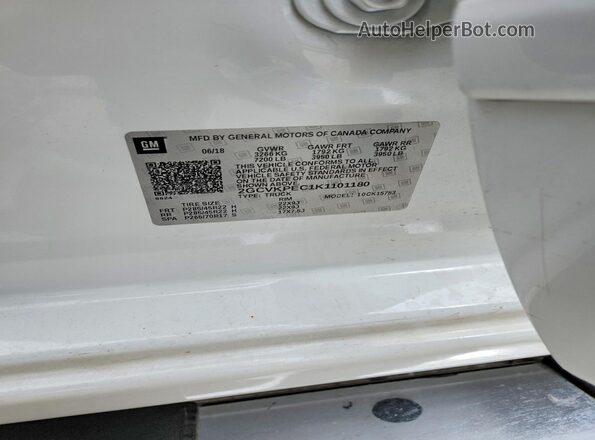 2GCVKPEC1K1101180 2019 CHEVROLET SILVERADO White ძრავის განყოფილების ხედი