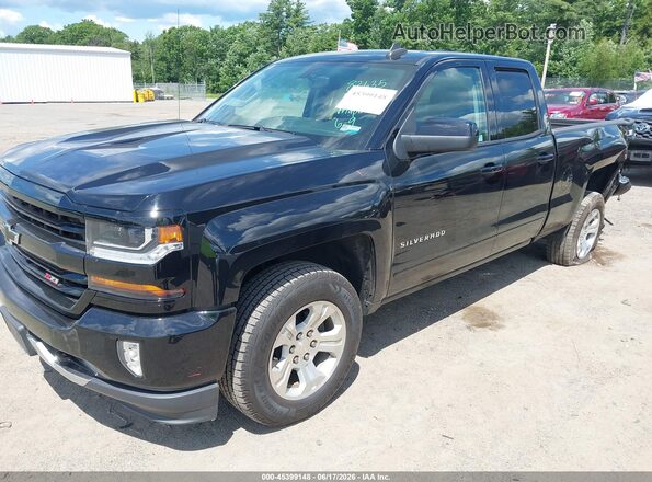 2GCVKPEC2K1172145 2019 CHEVROLET SILVERADO Black Առջևի ձախ երեք քառորդ տեսարան