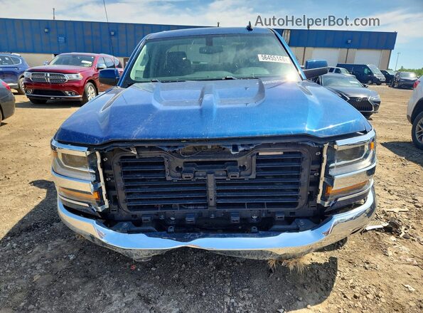 2GCVKPEC4K1175659 2019 CHEVROLET SILVERADO Blue Front view