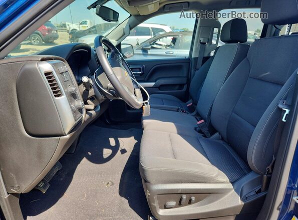 2GCVKPEC4K1175659 2019 CHEVROLET SILVERADO Blue Front interior view