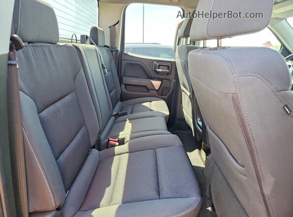 2GCVKPEC4K1175659 2019 CHEVROLET SILVERADO Blue Rear seats view