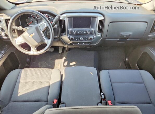 2GCVKPEC4K1175659 2019 CHEVROLET SILVERADO Blue Dashboard view
