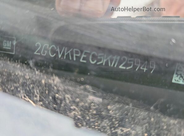 2GCVKPEC5K1125949 2019 CHEVROLET SILVERADO Gray 