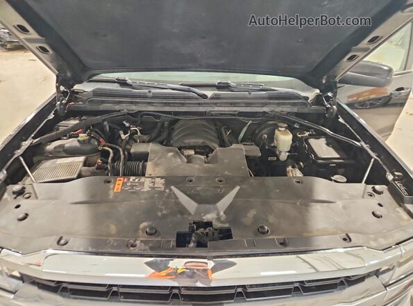 2GCVKPEC5K1213805 2019 CHEVROLET SILVERADO Black Սալոնի հետևի տեսք