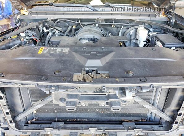 2GCVKPEC7K1203244 2019 CHEVROLET SILVERADO Charcoal Vista interior trasera