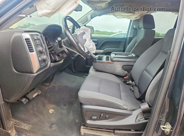 2GCVKPEC8K1151476 2019 CHEVROLET SILVERADO Blue წინა სალონის ხედი