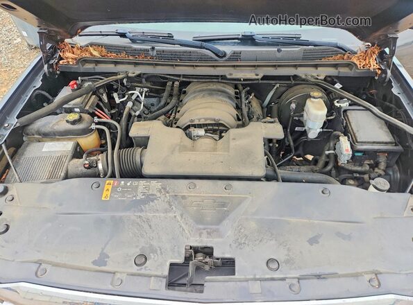 2GCVKPEC8K1151476 2019 CHEVROLET SILVERADO Blue უკანა სალონის ხედი