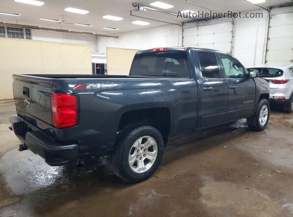 2GCVKPEC8K1204399 2019 CHEVROLET SILVERADO Синий Задняя правая четверть