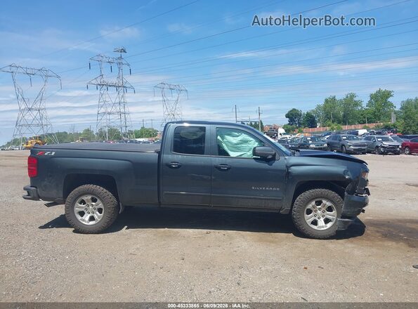 2GCVKPEC9K1230557 2019 CHEVROLET SILVERADO Navy უკანა სალონის ხედი
