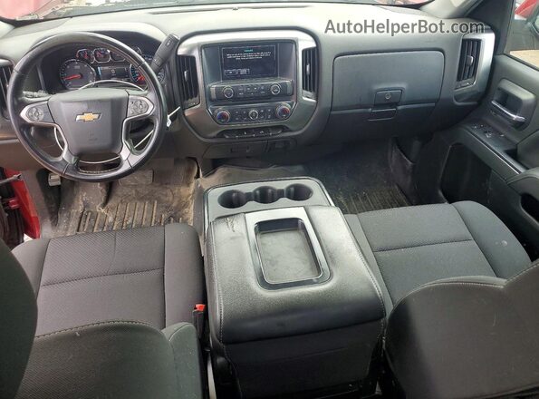 2GCVKPECXK1126076 2019 CHEVROLET SILVERADO Red 