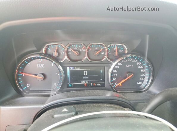 2GCVKPECXK1126076 2019 CHEVROLET SILVERADO Red 