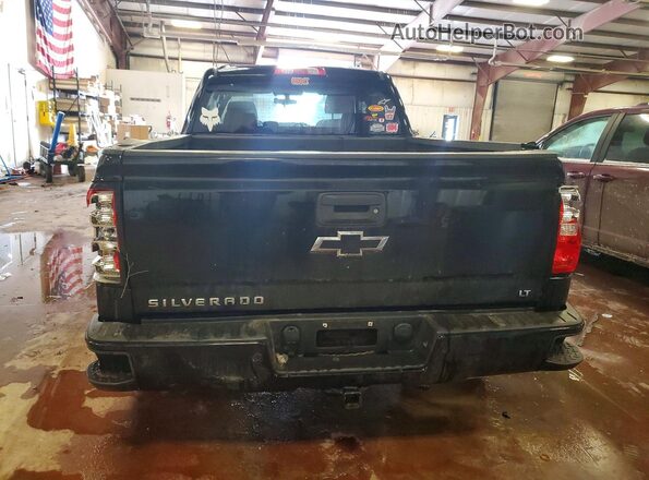 2GCVKREC1J1110441 2018 CHEVROLET SILVERADO Black Widok z tyłu