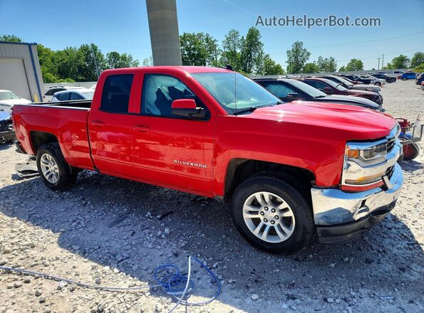 2GCVKREC6J1105669 2018 CHEVROLET SILVERADO Red Передня права чверть