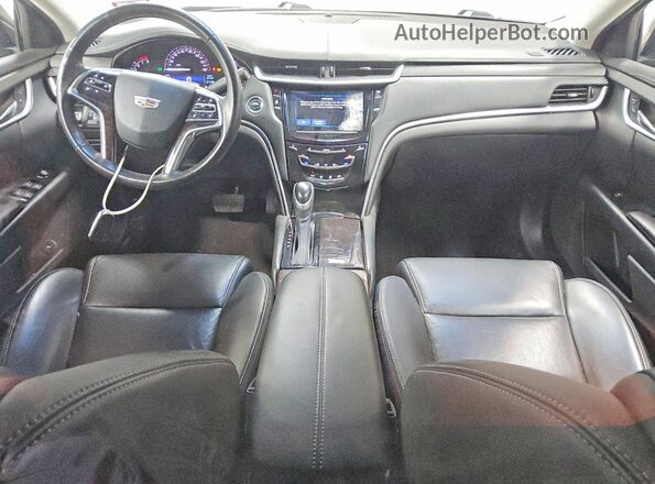 2GEXG7U38H9500813 2017 CADILLAC XTS Black Widok deski rozdzielczej