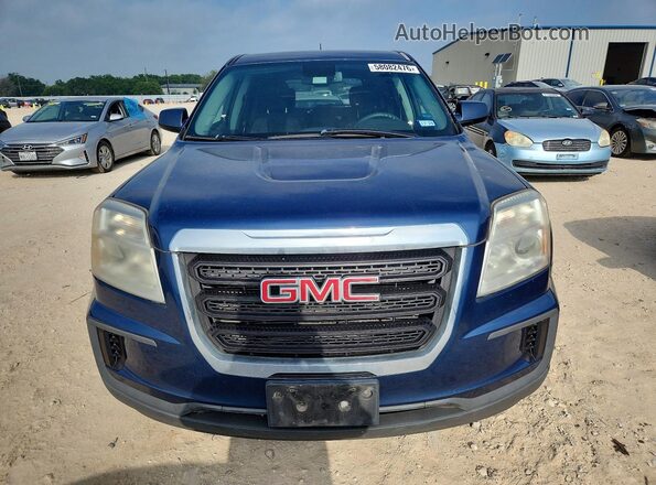 2GKALMEK0G6204283 2016 GMC TERRAIN Blue 