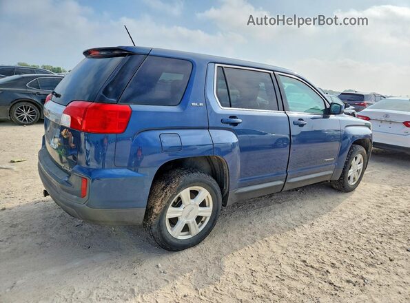 2GKALMEK0G6204283 2016 GMC TERRAIN Blue 