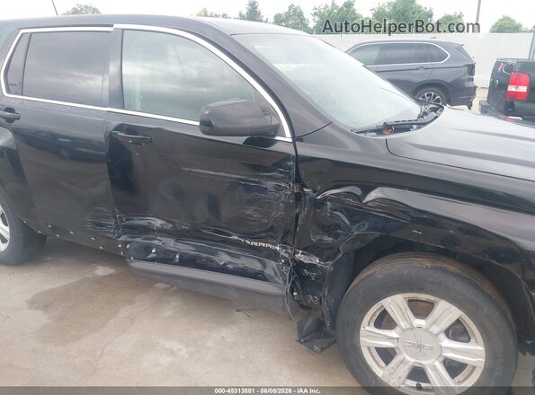 2GKALMEK0G6312693 2016 GMC TERRAIN Black Դիմացի տեսք