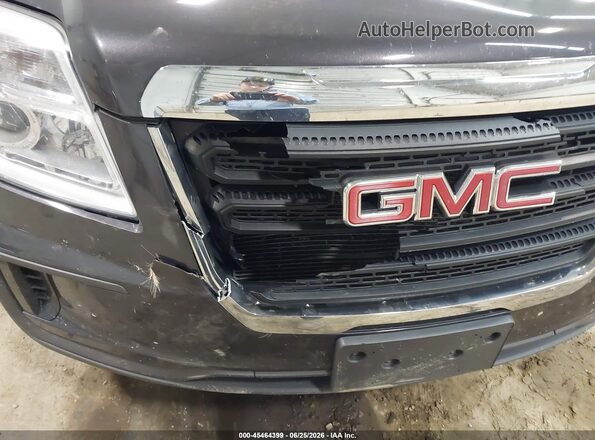 2GKALMEK1G6334587 2016 GMC TERRAIN Black წინა ხედი