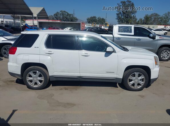 2GKALMEK1H6139977 2017 GMC TERRAIN Белый Вид задней части салона