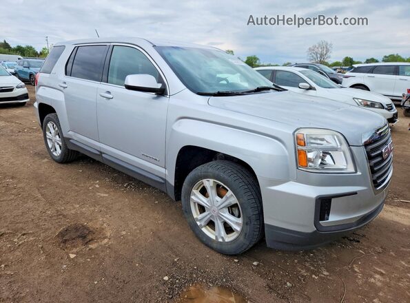 2GKALMEK1H6204794 2017 GMC TERRAIN Серебряный 
