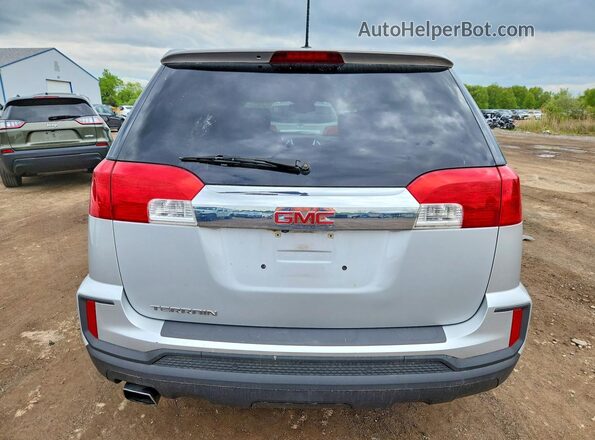 2GKALMEK1H6204794 2017 GMC TERRAIN Серебряный 