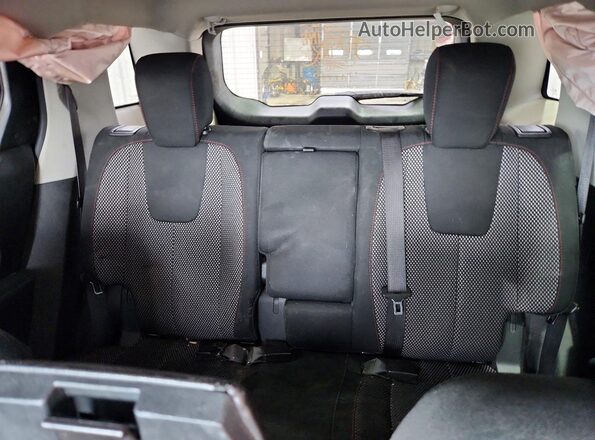 2GKALMEK1H6227654 2017 GMC TERRAIN Black Вид задніх сидінь