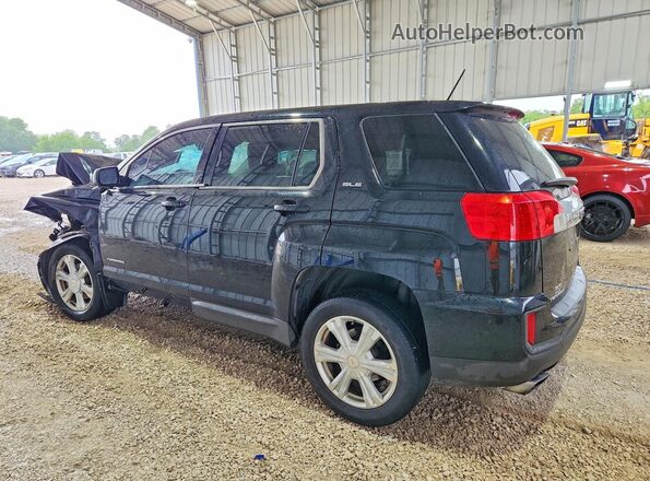 2GKALMEK1H6227654 2017 GMC TERRAIN Black Задня ліва чверть