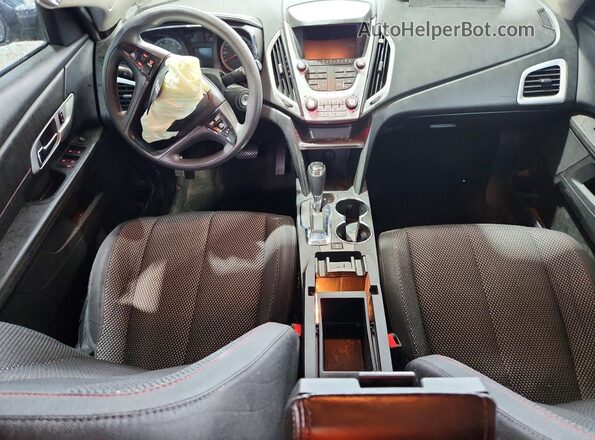 2GKALMEK1H6227654 2017 GMC TERRAIN Black Вид панелі приладів