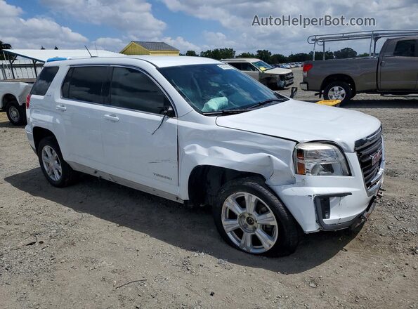 2GKALMEK1H6295131 2017 GMC TERRAIN White Առջևի աջ