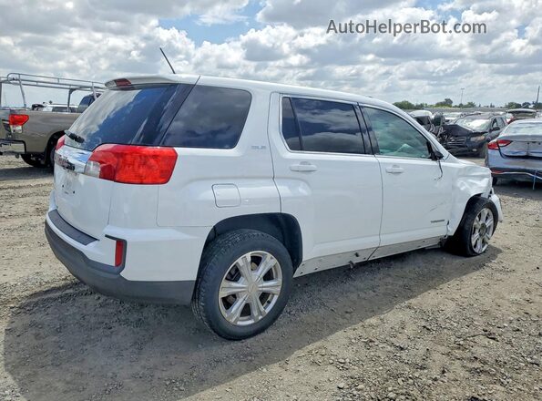 2GKALMEK1H6295131 2017 GMC TERRAIN White Հետևի աջ