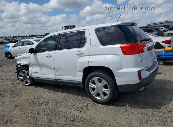 2GKALMEK1H6295131 2017 GMC TERRAIN White Հետևի ձախ