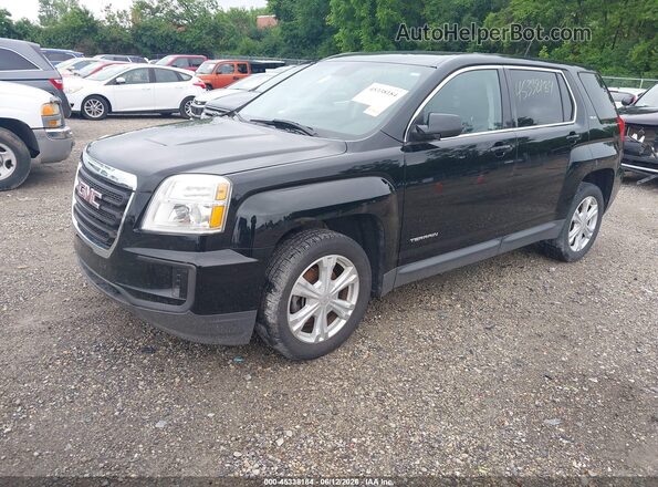 2GKALMEK1H6321193 2017 GMC TERRAIN Black 