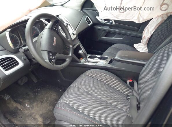 2GKALMEK1H6333361 2017 GMC TERRAIN Black წინა სალონის ხედი