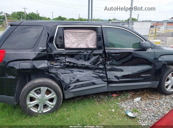 2GKALMEK1H6333361 2017 GMC TERRAIN Black წინა ხედი