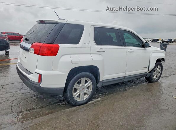 2GKALMEK2G6292186 2016 GMC TERRAIN White Tył prawy