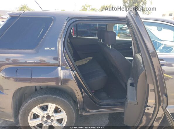 2GKALMEK3G6154933 2016 GMC TERRAIN Gray Vista de la etiqueta del VIN